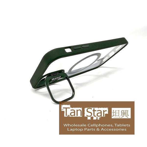 Apple iPhone 15 - CAMERA GUARD Magnet Ring with Kickstand Case