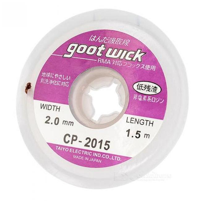 Goot Wick Soldering Removal