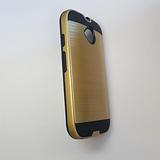 Motorola Moto E (Gen 2) - Slim Sleek Brush Metal Case