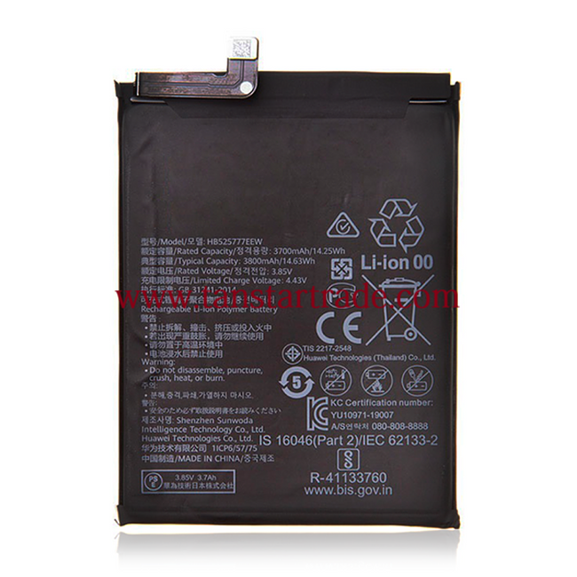 replacement battery HB525777EEW for Huawei P40 ANA-AN00 ANA-TN00