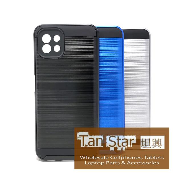 Samsung Galaxy A03 2021 - Slim Sleek Brush Metal Case