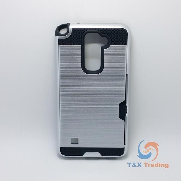 LG Stylo 2 / Stylo 2 Plus / Stylus 2 - Slim Sleek Case with Credit Card Holder Case