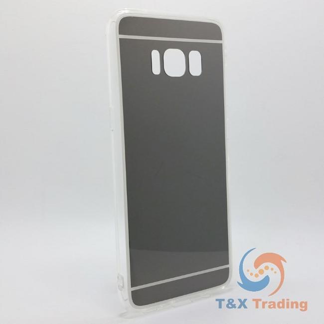 Samsung Galaxy S8 - Silicone Reflective Mirror Case