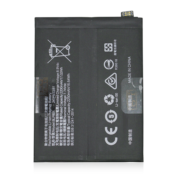 replacement battery BLP801 for Oneplus 9R 1+9R Oneplus 8T