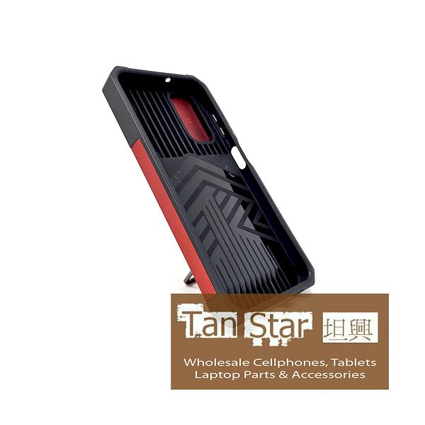 Samsung Galaxy A25 5G - Secure Card Holder Magnet Enabled Case with Ring Kickstand