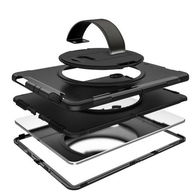 Apple iPad Pro 11" - Heavy Duty Shockproof Rotatable Case with Kickstand