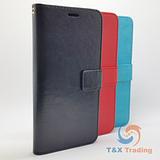LG G7 - Book Style Wallet Case With Strap