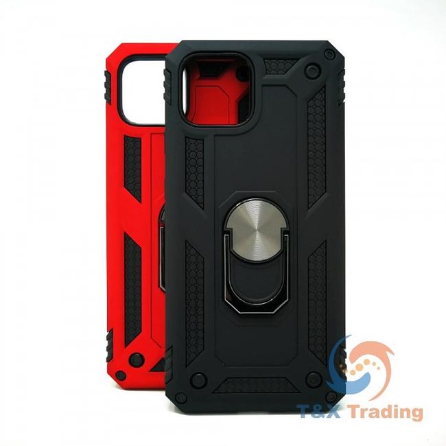 Google Pixel 4 - Transformer Magnet Enabled Case with Ring Kickstand