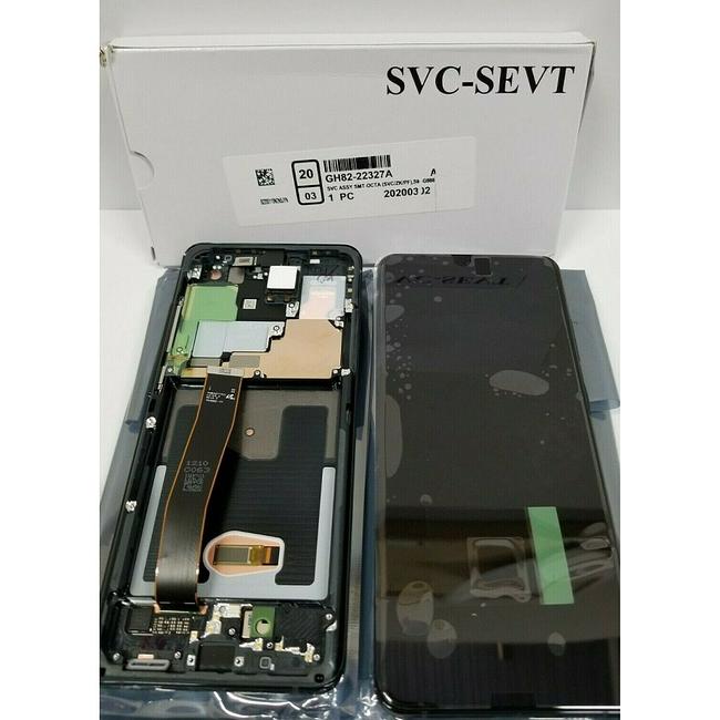 lcd assembly with frame OLED for Samsung S20 Ultra G9880 G988 G988A G988WA