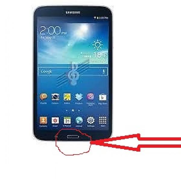 Home button for Samsung T330 T335 T331 Tab 4 8"