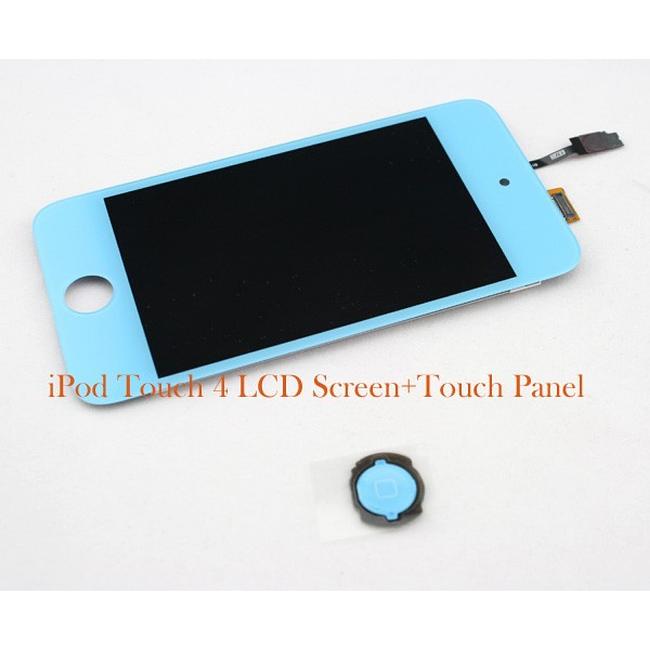 IPOD TOUCH 4 4G LCD TOUCH DIGITIZER SCREEN AND HOME BUTTON