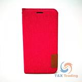 LG G7 - TanStar Fabric Wallet Case with Magnetic Closure