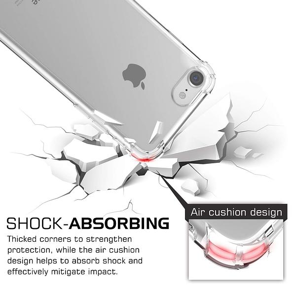 Apple iPhone 6+ / 6s+ / 7+ / 8 Plus - Reinforced Corners Silicone Phone Case