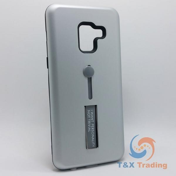 Samsung Galaxy A8 2018 - I Want Personality Not Trivial Case with Kickstand Color