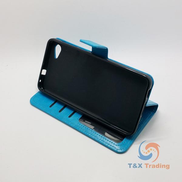 Alcatel A50 - Book Style Wallet Case with Strap