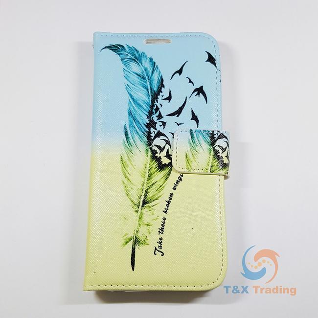 Samsung Galaxy S6 - Book Style Wallet Case with Design