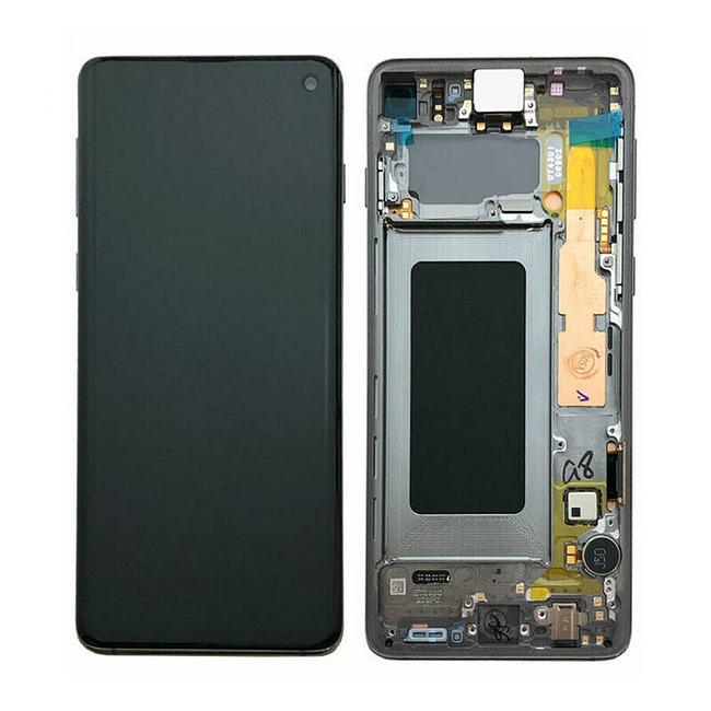 LCD Digitizer with FRAME OEM for Samsung S10 G9730 G973 G973WA