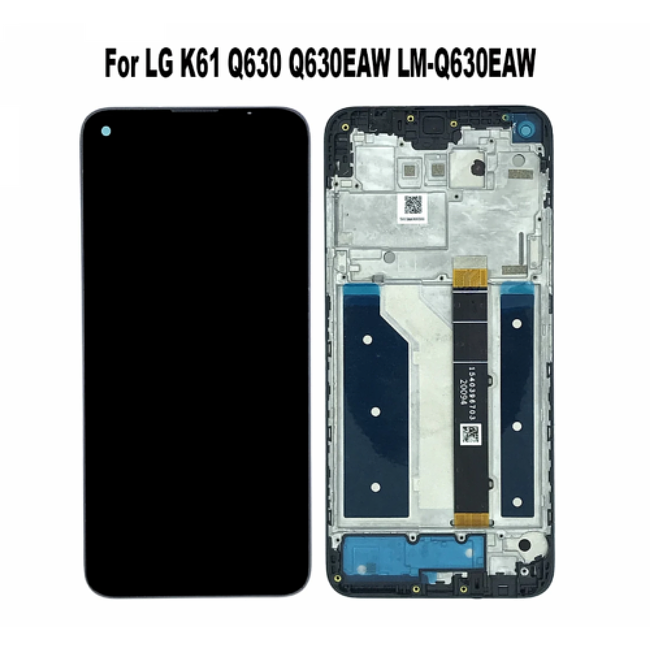 LCD digitizer with frame for LG K61 2020 LM-Q630