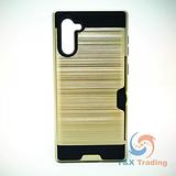 Samsung Galaxy Note 10 - Slim Sleek Case with Credit Card Holder Case