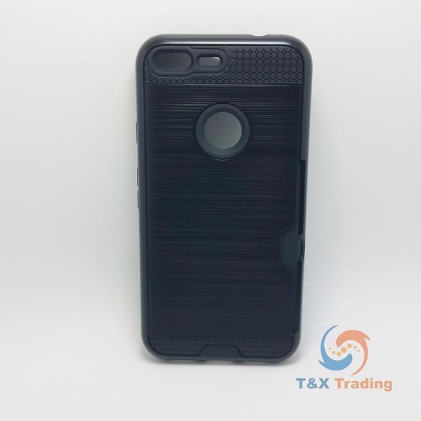 Google Pixel - Slim Sleek Case with Credit Card Holder Case