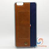 Apple iPhone 6 Plus / 6S Plus - WUW Fashion Leather Credit Card Holder Case
