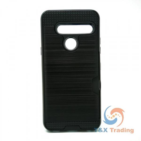 LG G8 - Slim Sleek Case with Credit Card Holder Case