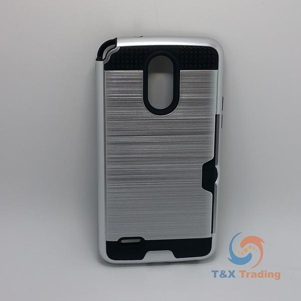 LG Stylus 3 / Stylo 3 / Stylo 3 Plus - Slim Sleek Case with Credit Card Holder Case