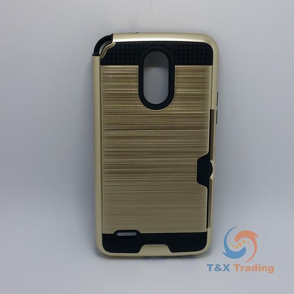 LG Stylus 3 / Stylo 3 / Stylo 3 Plus - Slim Sleek Case with Credit Card Holder Case