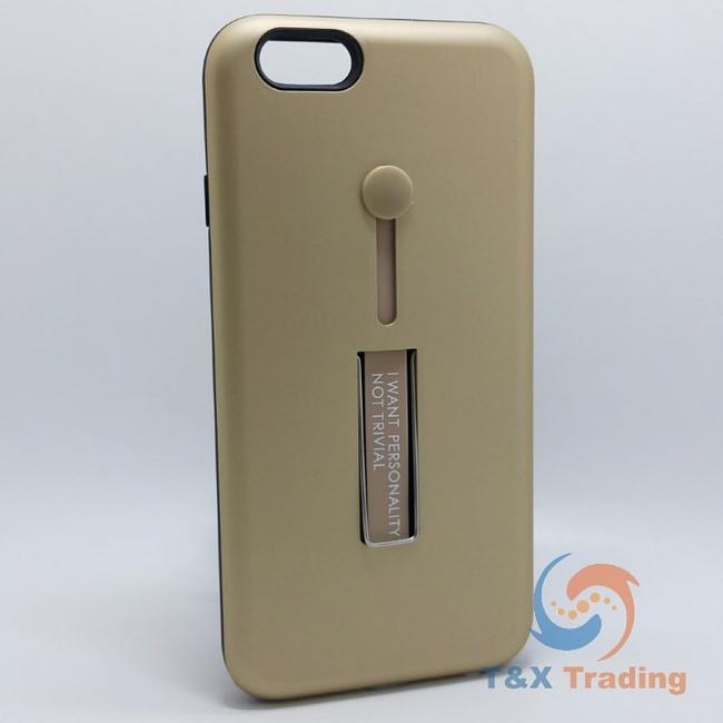 Apple iPhone 6 / 6S - I Want Personality Not Trivial Case with Kickstand Color