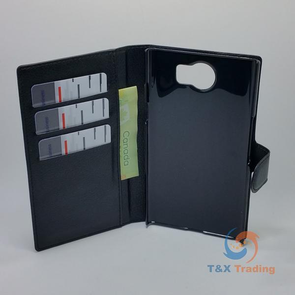 BlackBerry Priv - Book Style Wallet Case