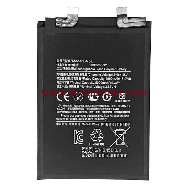 replacement battery BN5E for Xiaomi Redmi Note 11 Pro 4G 5G POCO X4 Pro