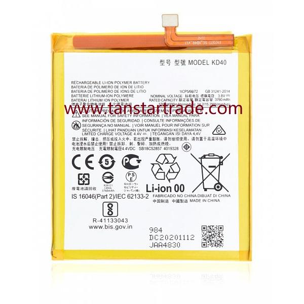 replacement battery KD40 for Motorola Moto G8 Plus XT2019
