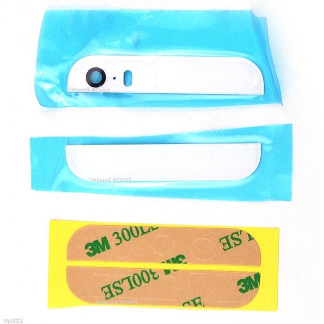back camera lens top and bottom cover for iphone 5S