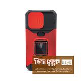 Apple iPhone 15 Pro - Secure Card Holder Magnet Enabled Case with Ring Kickstand