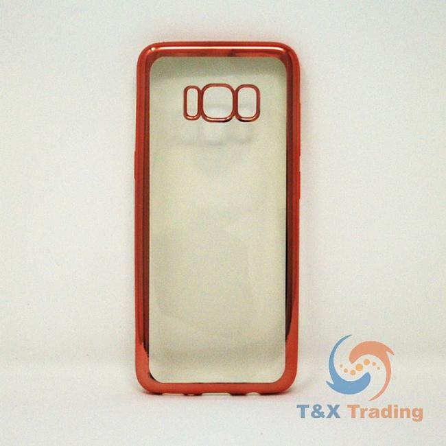 Samsung Galaxy S8 - Chrome Edge Silicone Case