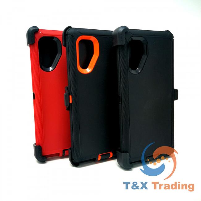 Samsung Galaxy Note 10 - Fashion Defender Case with Belt Clip