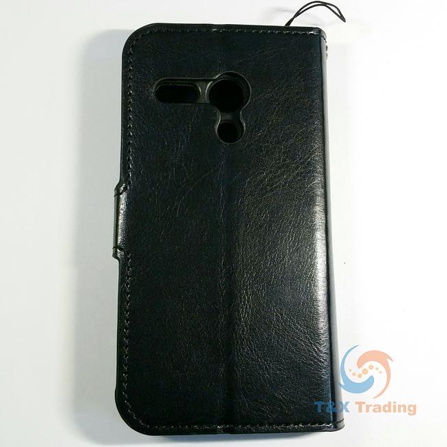 Motorola Moto G - Book Style Wallet Case With Strap