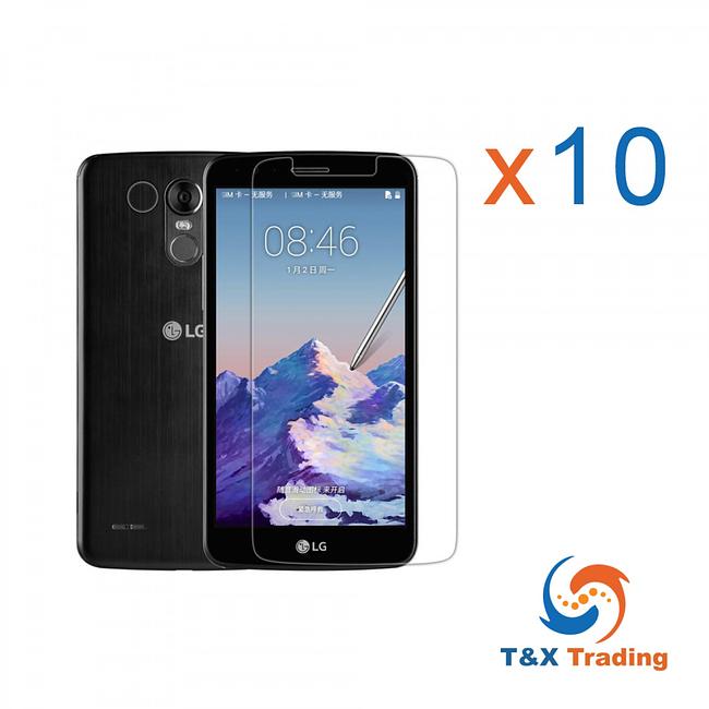 LG Stylus 3 / Stylo 3 / Stylo 3 Plus BOX (10Pcs) Tempered Glass Screen Protector