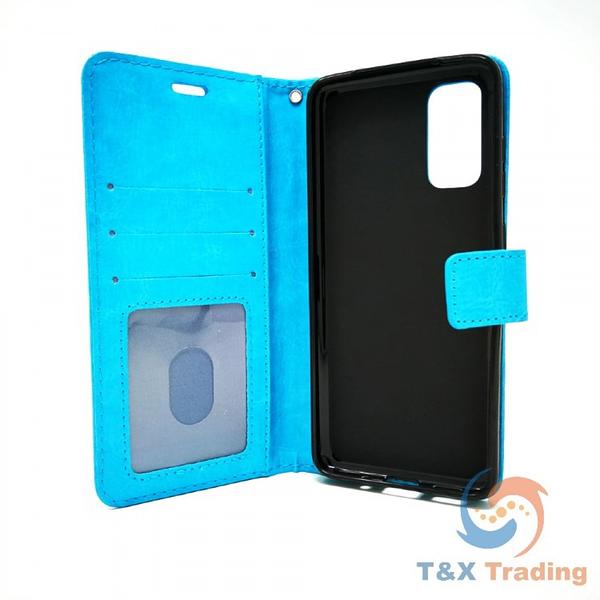 Samsung Galaxy S20 Ultra - Book Style Wallet Case with Strap