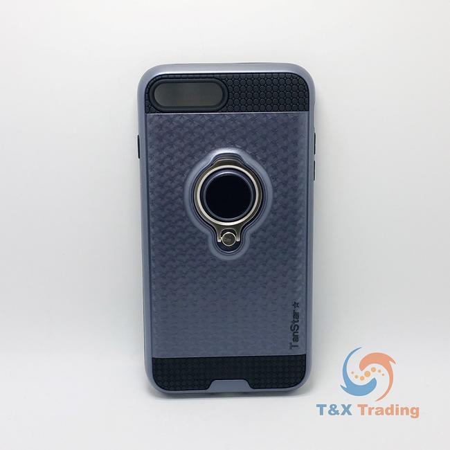 Apple iPhone 7 Plus / 8 Plus - TanStar Magnet Enabled Case with Ring Kickstand
