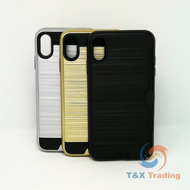 Apple iPhone XS Max - Slim Sleek Case with Credit Card Holder Case