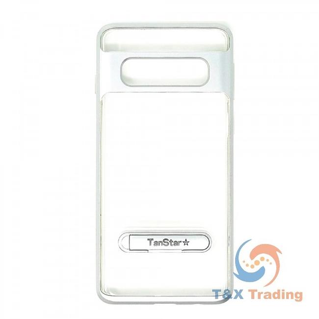 Samsung Galaxy S10e - TanStar Aluminum Bumper Frame Case with Kickstand