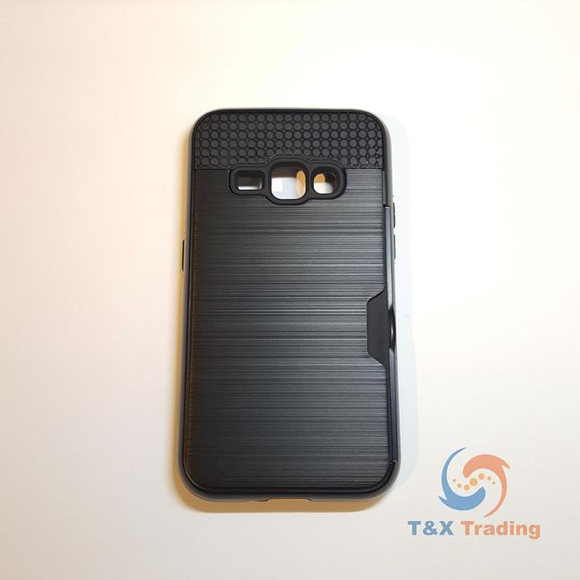 Samsung Galaxy J1 - Slim Sleek Case with Credit Card Holder Case