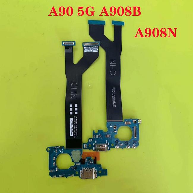 charging port flex for Samsung Galaxy A90 5G 2019 A908 A9080 A908B