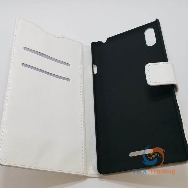 Sony Xperia T3 - Book Style Wallet Case