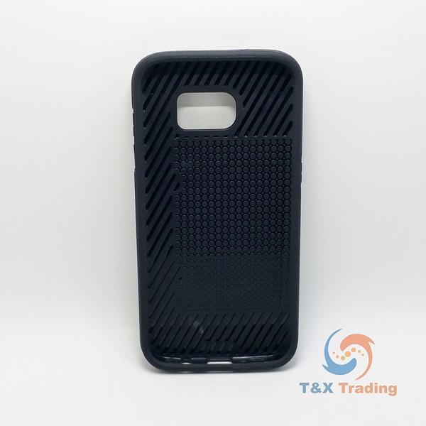 Samsung Galaxy S7 Edge - TanStar Magnet Enabled Case with Ring Kickstand