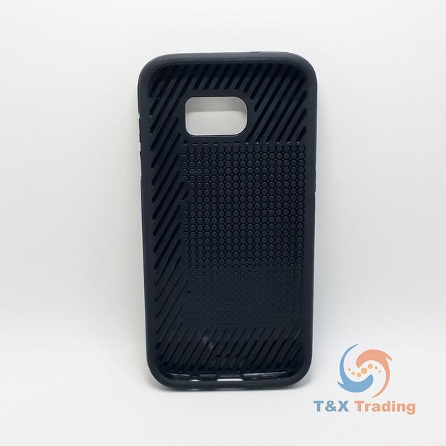 Samsung Galaxy S7 Edge - TanStar Magnet Enabled Case with Ring Kickstand