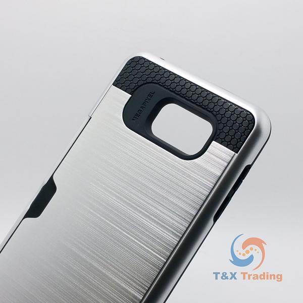 Samsung Galaxy Core Prime - Credit Card Holder Case with Kickstand