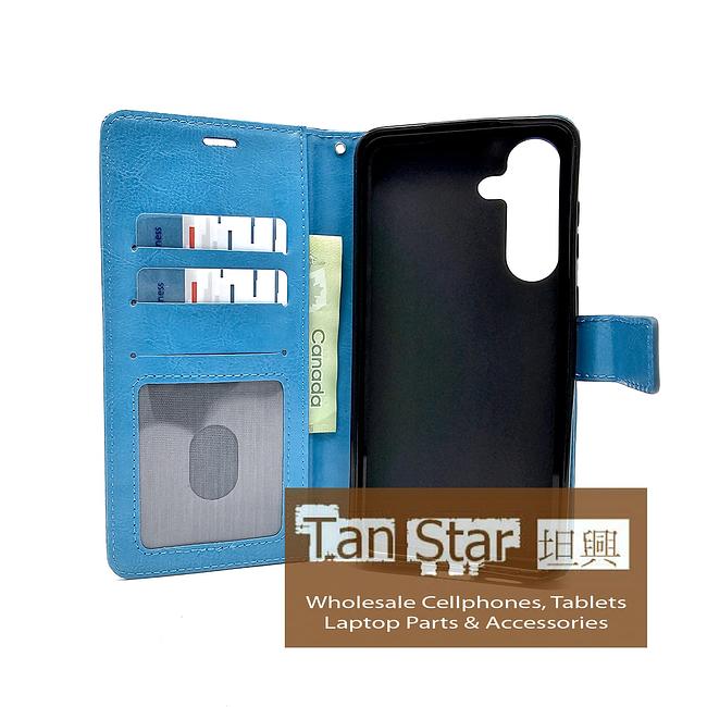 Samsung Galaxy S25 FE - Book Style Wallet Case with Strap