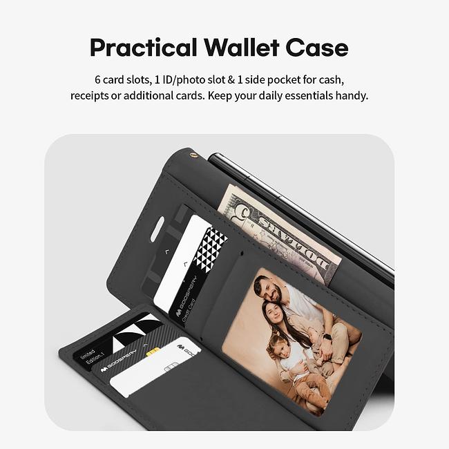 Samsung Galaxy S22 Plus - Goospery Rich Case with Extra Pocket